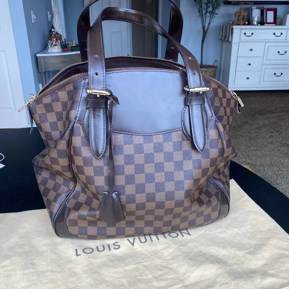 AUTHENTIC Louis Vuitton Verona MM Damien Ebony shoulder handbag - Picture 1 of 16
